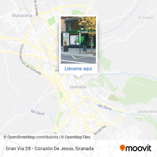 Mapa Gran Via 28 - Corazón De Jesús
