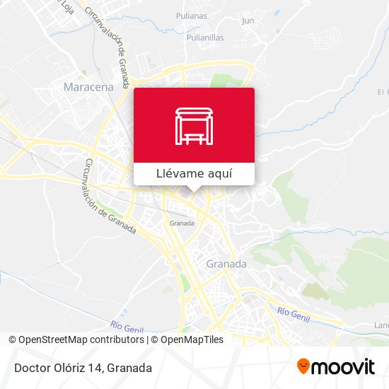 Mapa Doctor Olóriz 14