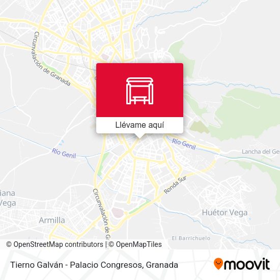Mapa Tierno Galván - Palacio Congresos