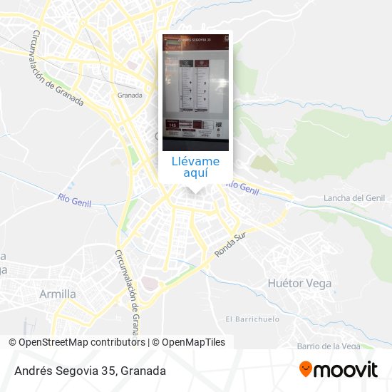 Mapa Andrés Segovia 35