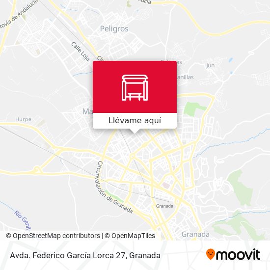 Mapa Avda. Federico García Lorca 27
