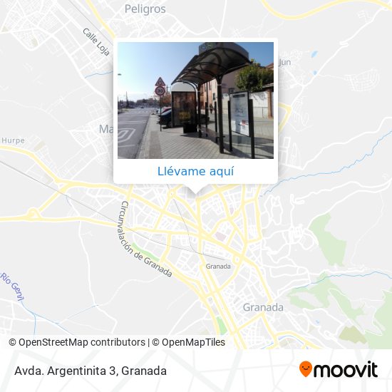 Mapa Avda. Argentinita 3