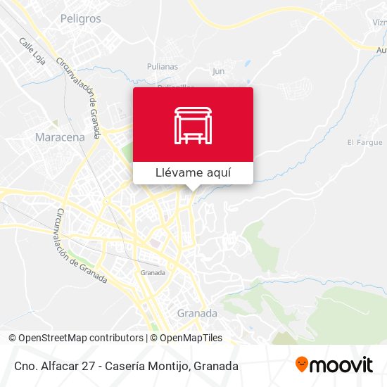 Mapa Cno. Alfacar 27 - Casería Montijo