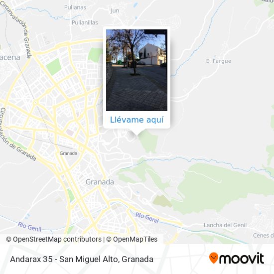 Mapa Andarax 35 - San Miguel Alto