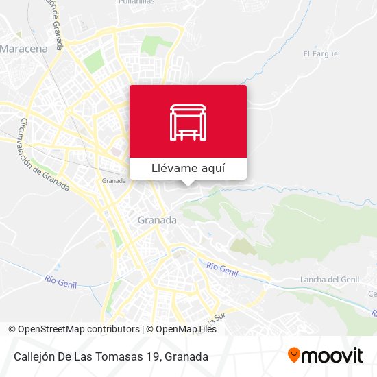 Mapa Callejón De Las Tomasas 19