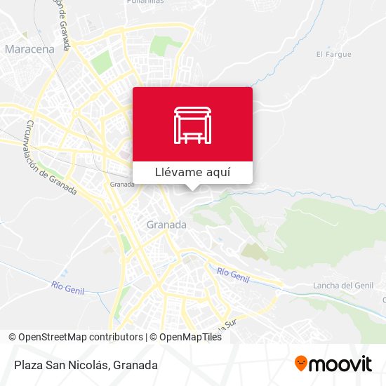Mapa Plaza San Nicolás