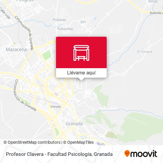 Mapa Profesor Clavera - Facultad Psicología