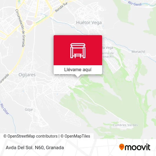 Mapa Avda Del Sol. N60