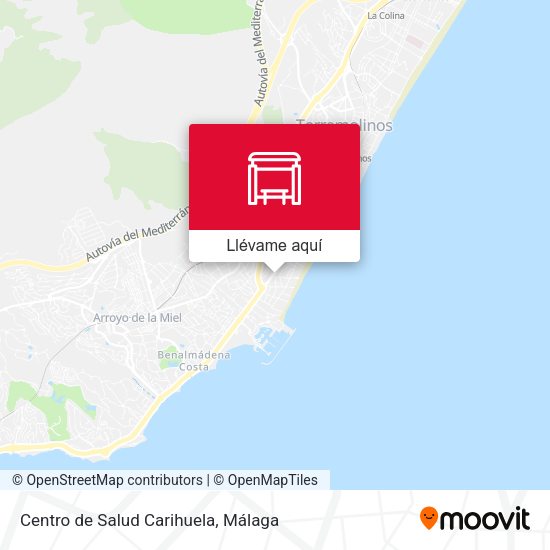 Mapa Centro de Salud Carihuela