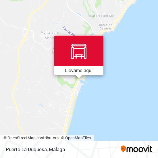 Mapa Puerto La Duquesa