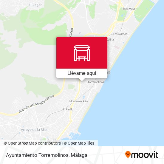 Mapa Ayuntamiento Torremolinos