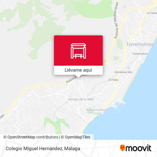 Mapa Colegio Miguel Hernández