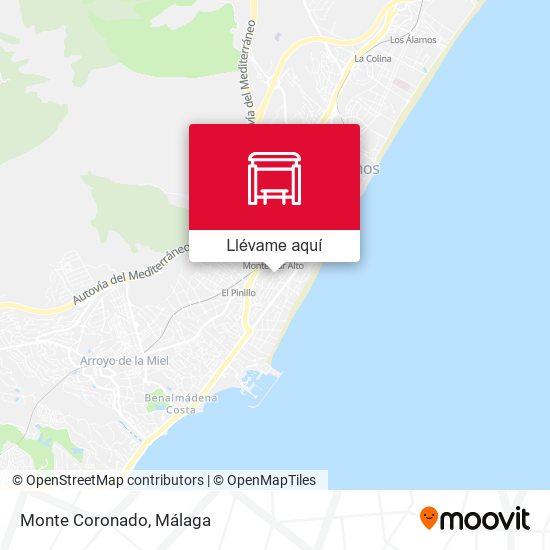 Mapa Monte Coronado