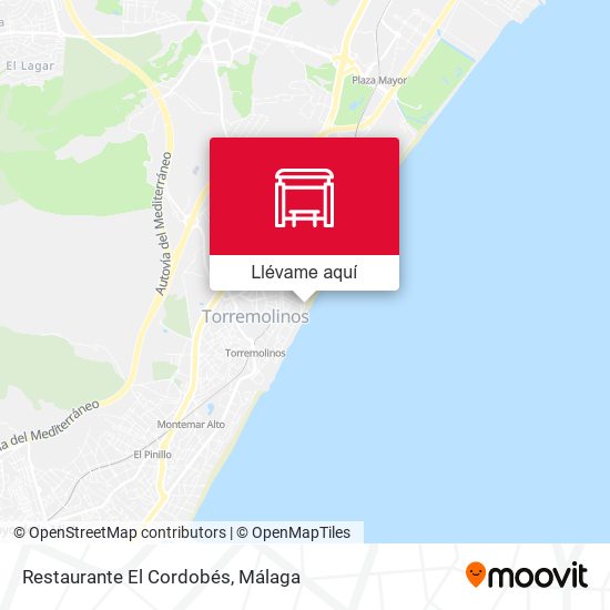 Mapa Restaurante El Cordobés