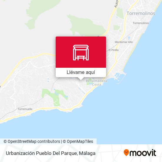 Mapa Urbanización Pueblo Del Parque