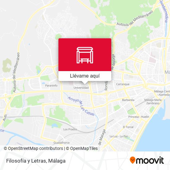 Mapa Filosofía y Letras