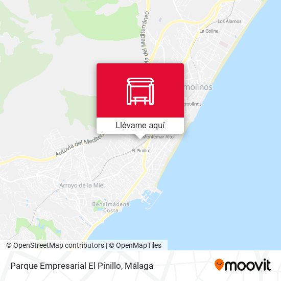 Mapa Parque Empresarial El Pinillo