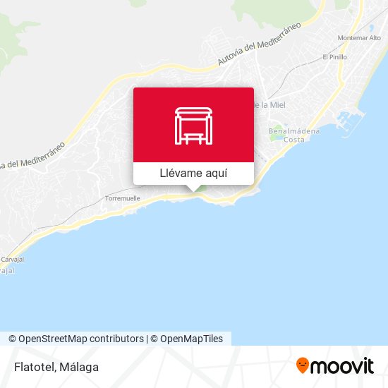 Mapa Flatotel