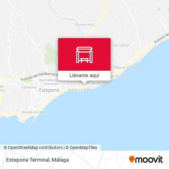 Mapa Estepona Terminal