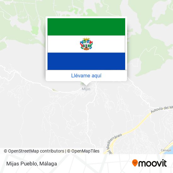 Mapa Mijas Pueblo