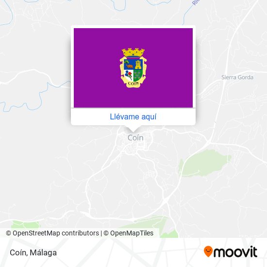 Mapa Coín