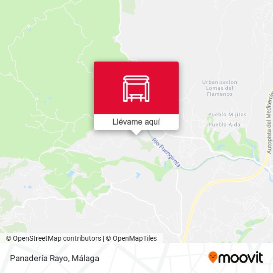 Mapa Panadería Rayo