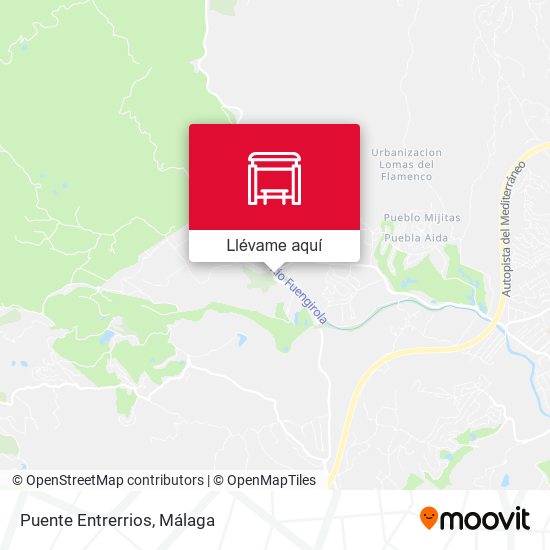 Mapa Puente Entrerrios