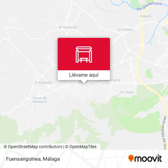 Mapa Fuensanguínea