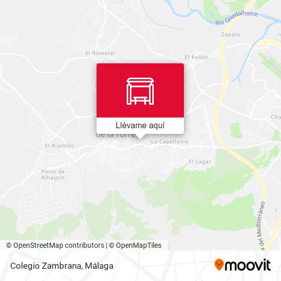 Mapa Colegio Zambrana