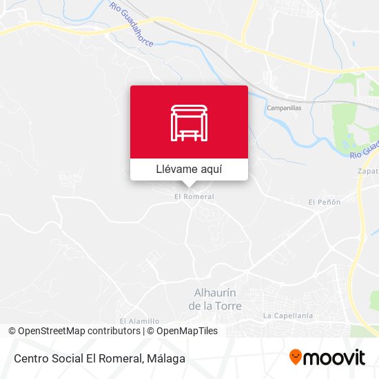 Mapa Centro Social El Romeral