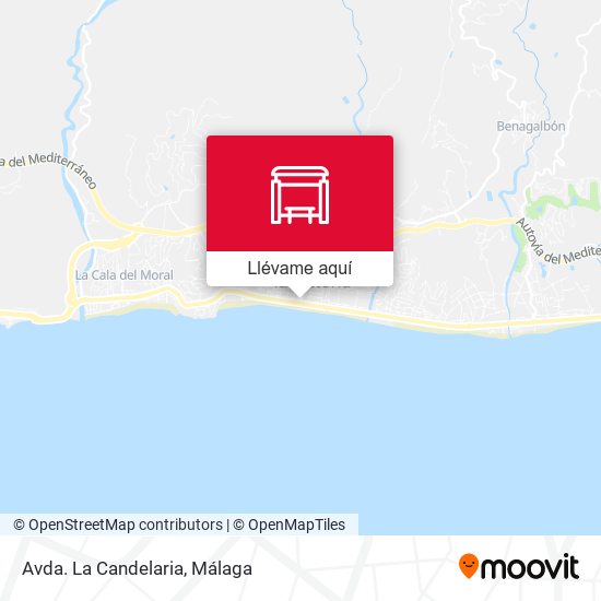 Mapa Avda. La Candelaria