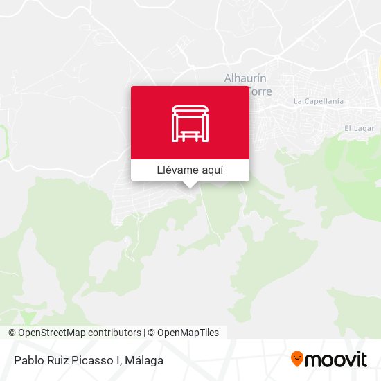 Mapa Pablo Ruiz Picasso I
