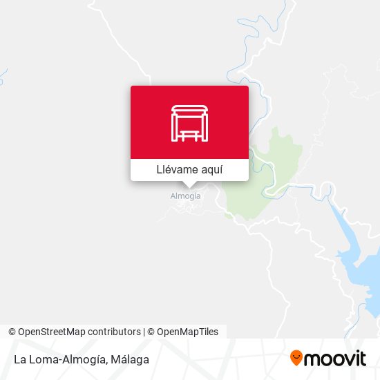 Mapa La Loma-Almogía