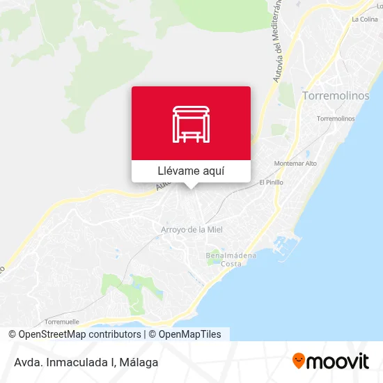 Mapa Avda. Inmaculada I