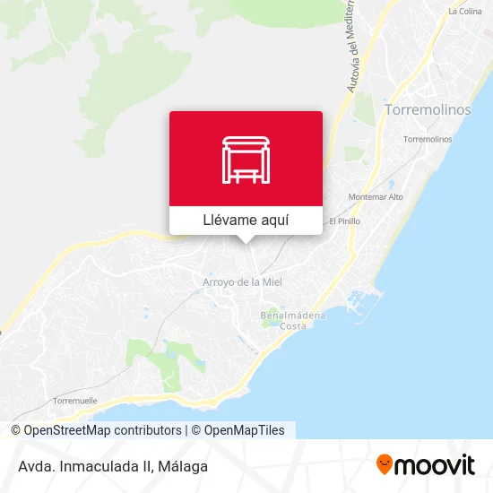 Mapa Avda. Inmaculada II