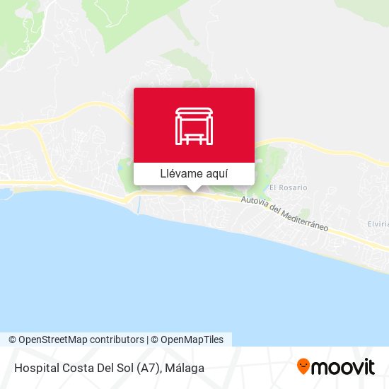 Mapa Hospital Costa Del Sol (A7)