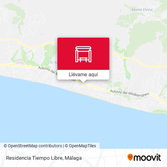 Mapa Residencia Tiempo Libre