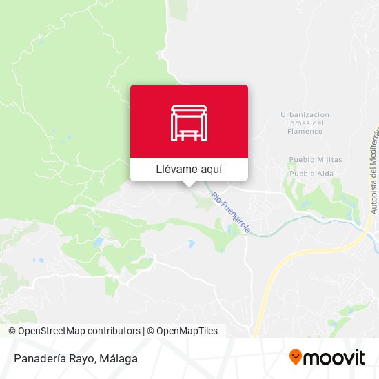 Mapa Panadería Rayo