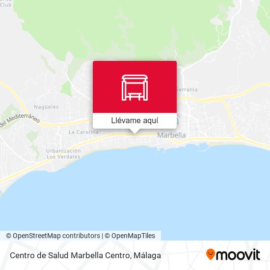 Mapa Centro de Salud Marbella Centro