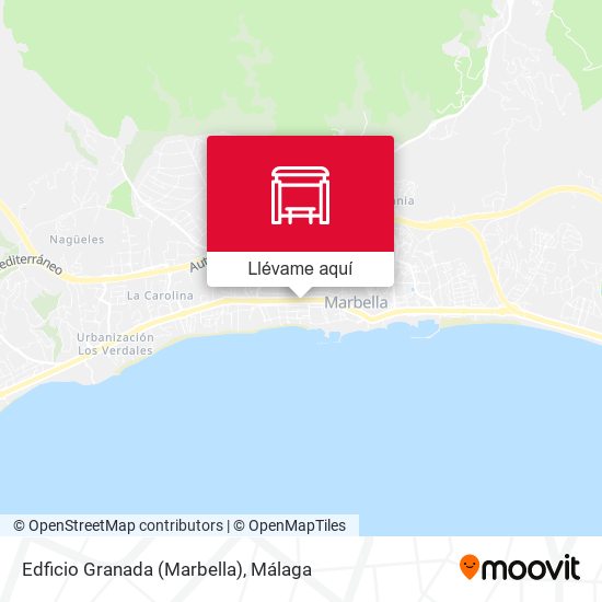 Mapa Edficio Granada (Marbella)