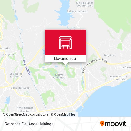 Mapa Retranca Del Ángel