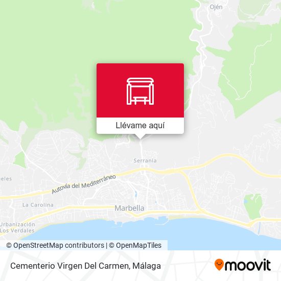 Mapa Cementerio Virgen Del Carmen