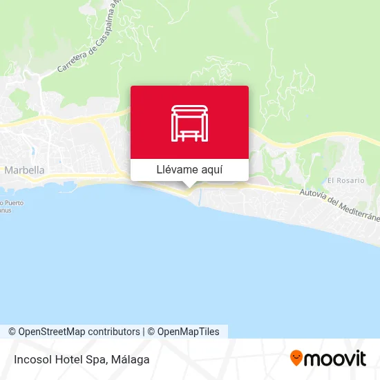 Mapa Incosol Hotel Spa