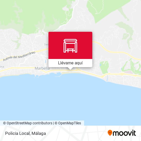 Mapa Policía Local