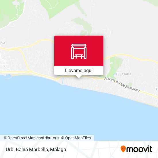 Mapa Urb. Bahía Marbella