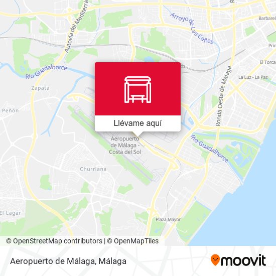 Mapa Aeropuerto de Málaga