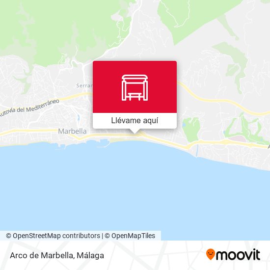 Mapa Arco de Marbella