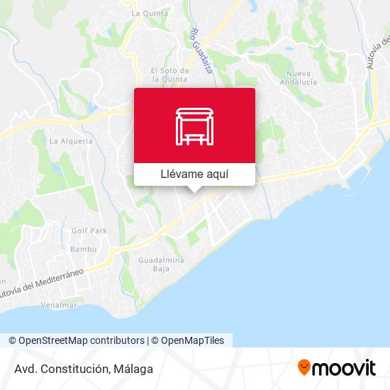 Mapa Avd. Constitución