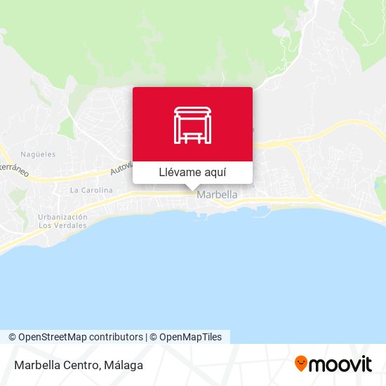 Mapa Marbella Centro