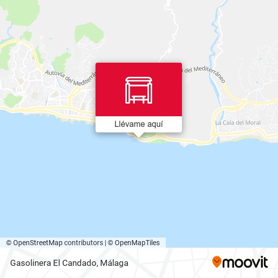 Mapa Gasolinera El Candado